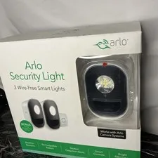 Arlo ALS1102B-100NAS Indoor/Outdoor Smart Home Security Light - 2 Pack @F