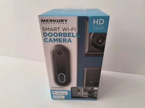 Merkury Smart Wi-Fi Doorbell Camera HD 1080p MI-CW014-101W NEW SEALED