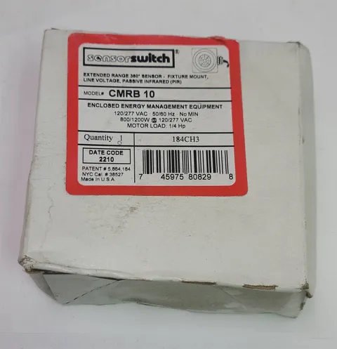 Sensor Switch CMRB 10 Extended Range 360 Motion Sensor - New OS 