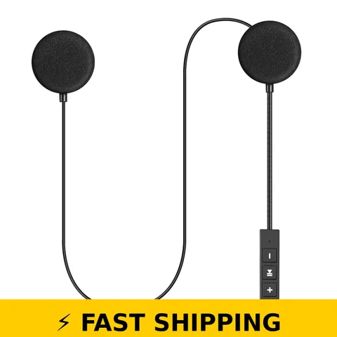MAXTO Motorcycle Helmet Bluetooth Headset - Hi-Fi Sound, Bluetooth 5.3
