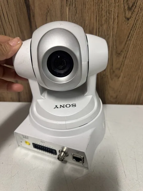Sony SNC-RZ30N PTZ Network Security Camera 12V Ethernet Untested Japan