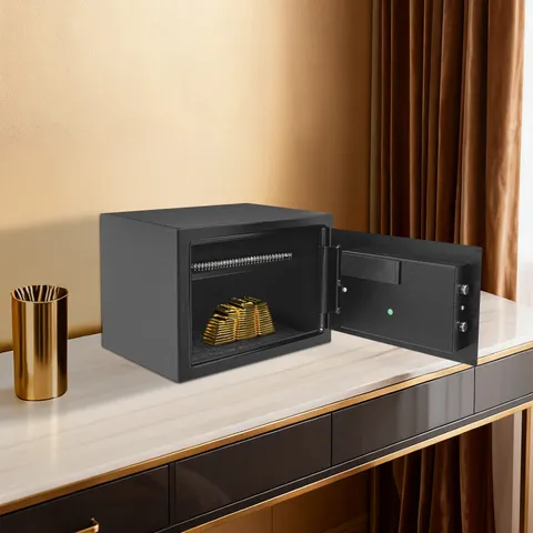 25cm Steel Safe Box, Security Box For Home Office Business Money Jewelry Storage