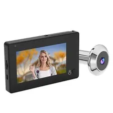 Smart Video Doorbell 4.3in TFT Color Screen 105° Wide Angle Anti‑Peeping ☆