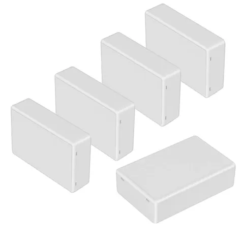 LeMotech Project Box 5 Pieces ABS Plastic 3.94"x 2.36"x 0.98", 5 pieces 