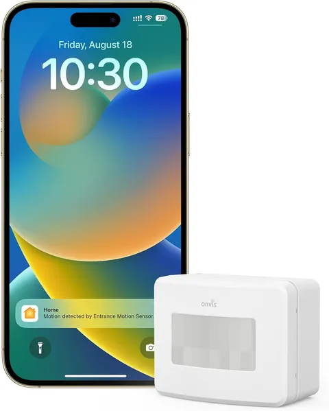 Smart Motion Sensor, Wireless Hygrometer, Thermometer, Works with Apple Homekit,