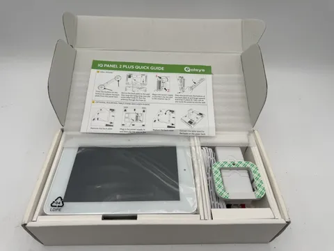 Qolsys IQ Panel 2 Plus Touch Screen Home Alarm System Z-Wave Wireless Keypad