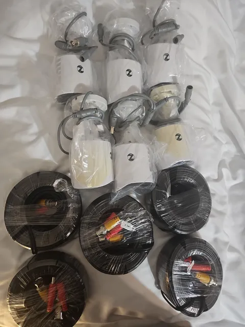 Lot Of 6 Night Owl Wired Add-On Camera CM-FTD8LS-B See Desc 