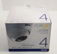 N243EW4  4MP Quad HD Weatherproof Outdoor Network POE  IP Dome Camera NEW