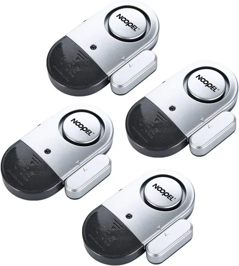 Door Alarms When Opened, 4 Pack  120DB Loud Pool Alarms for Doors, Window Alarm