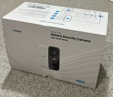 ieGeek Wireless Battery-powered WiFi Security Camera with solar panel ZS-GX3S