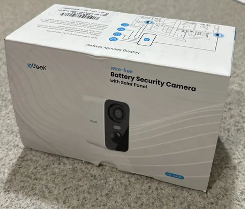 ieGeek Wireless Battery-powered WiFi Security Camera with solar panel ZS-GX3S