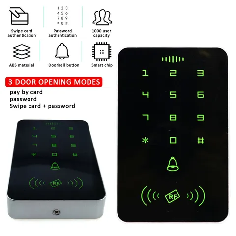 Electronic Smart Keyless Door Lock Code Keypad Security Entry+ RFID Card Tag