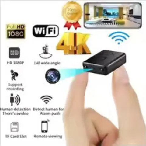 Mini WiFi Security Camera 4K HD Night Vision Remote Monitoring Video Recorder