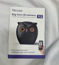 Nkccnur Big Horn AI Camera Y2 HD Wi-Fi IP Two-Way Audio Night Vision Motion