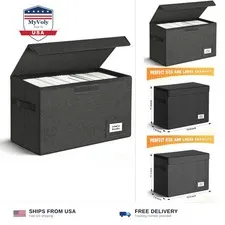 Leffis Comic Book Storage, Box 15.5" X 7.5" X 11.3", Collapsible Comic Short ...