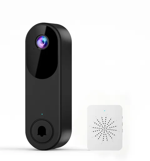 ZEOINE Wireless Video Doorbell Camera,Battery Powered Door Chime, Night Visio...
