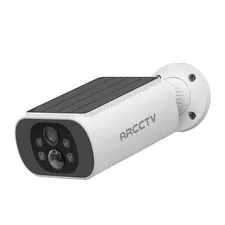 ARCCTV 4MP Wireless Solar Security Camera Outdoor Color Night Vision 2 Way Audio