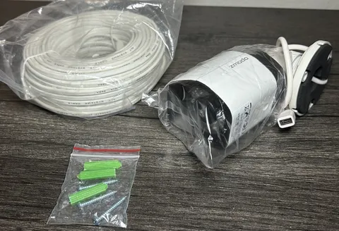 NEW Zmodo ZP-IBH15-S 720p sPoE Hd Wired Security Camera MicroUSB w/ Cable Lot