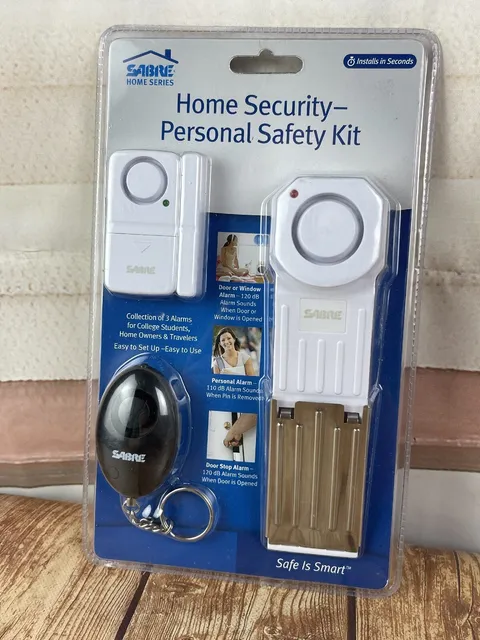 Sabre Home Series Home Security Kit Personal Alarm HS-DAK New 