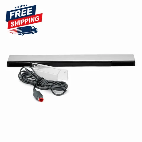 Wired Motion Sensor Bar IR Infrared Ray Inductor for Nintendo Wii & Wii U
