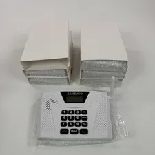 SANZUCO Wireless Intercom System 6 Pack 9 Channel Full Duplex Hands Free