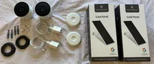 2 Google Nest 1080p Indoor/Outdoor Cameras Excellent With Solar SET Gen 2 G3AL9