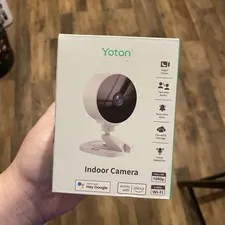 Yoton WS01 Indoor Wi‑Fi IP Camera 1080p Night Vision Motion, 2‑Way Audio