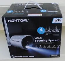 Night Owl Wi-Fi NVR Wireless 4 Camera Security System,10-channel ,1TB HD, NEW