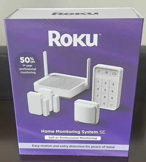 New - Roku Home Monitoring System SE - Motion and Entry Detection - SS1000R