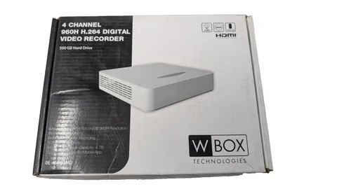 W Box 0E-4500GMD 4CH HDMI 500GB HD 9600H H.264 DVR