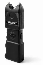POLICE Stun Gun TW10 Rechargeable with LED Flashlight Siren Alarm