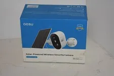 No Monthly Fee AOSU 2K Solar Security Cameras Wireless Outdoor, 1Pack-Solar Cam