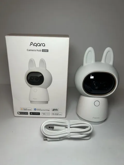 Aqara Camera Hub G350 4K Dual Lens Matter WiFi 6 Indoor Camera Open Box