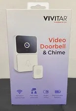 Vivitar DB201-NOC Wireless Video Doorbell Smart Security Camera Wi-Fi Chime NEW