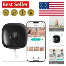 Kasa KC400: 2K Security Camera with Two-Way Audio & Motion Alerts for Indoor Use