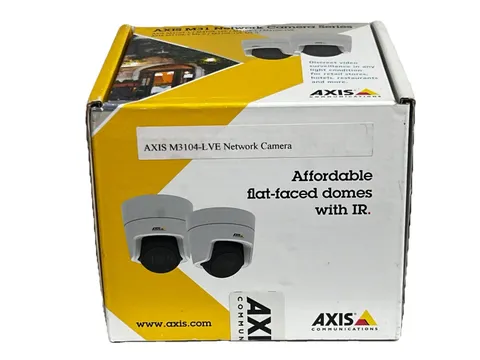Axis M3105-LVE Indoor/Outdoor Network Security Camera System Outdoor Day Night