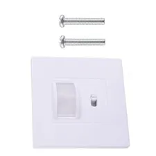 White PIR Motion Sensor Wall Switch AC100-240V for Downlights & Ceiling Lights