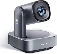 4K PTZ Camera, AI Humanoid & Face Auto-Tracking, 20X Optical + 8X Digital Zoom,