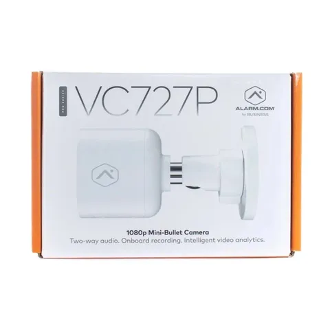ALARM DOT COM VC727P Mini Bullet Camera 2.1MP White New Sealed