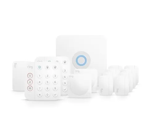Ring Alarm 14-Piece Kit Alarm Security Kit Alexa Compatible Wireless Smart Home