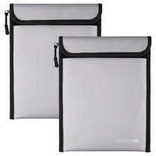 Fireproof Waterproof Document Bag 6 Layers Heat Insulated 4000F Fire Resistant