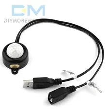 Infrared PIR Human Body Motion Sensor Switch DC 5V 12V 24V Switch DC USB Port