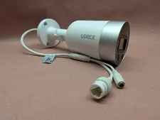 LOREX E891AB-Z 4K Ultra HD Active Deterrence Bullet Security Camera Outdoor IP