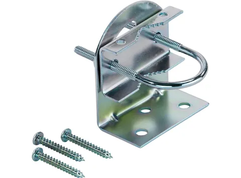 Universal Roof/Attic Antenna Mount – Sturdy Steel Bracket for Secure TV Anten...