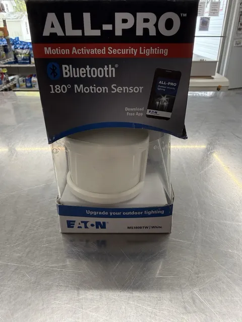 Eaton All-Pro white 180-degree Bluetooth motion sensor 