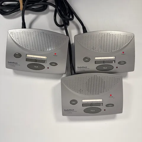 Radio Shack 43-3105 Advance 3-Station 3-Ch FM Wireless Intercom System  Lot 3