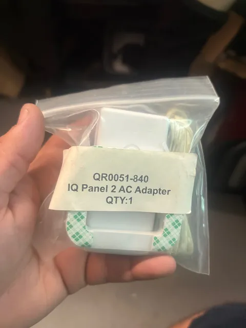 Qolsys QR0051-840 IQ-Panel2 Power Supply Cord New