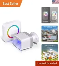 Wireless Driveway Alarm - Motion Sensor Door Chime Motion Detector | 58 Melod...