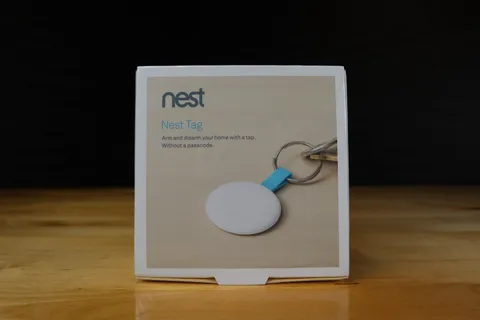 Nest H13000ES Tag The Easiest Way to arm and Disarm. Without a passcode, White