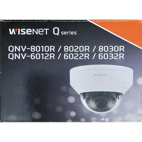Wisenet QNV-6012R 2MP IP PoE Dome Security Camera IR Vandal Outdoor 2.8mm